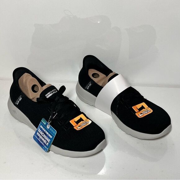 Skechers Capri Slip-ins GOWalk Joy Washable Vegan Sneakers - Picture 3 of 8